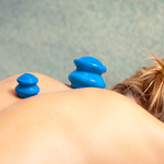 Silicone cups placed on a client’s back during cupping therapy to relieve tension, improve circulation, and support recovery at Spirit & Body Massage Prescott Valley.